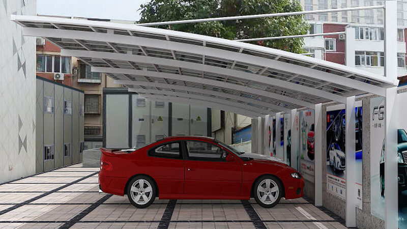 Aluminum Car Parking Structures